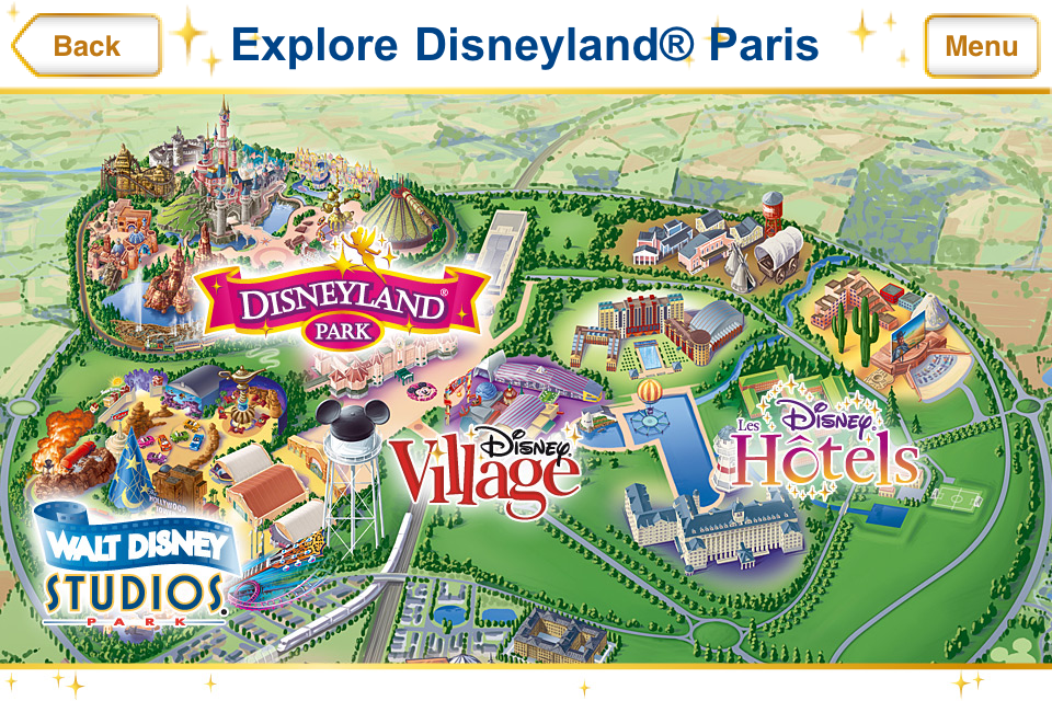 Resultado de imagem para Disneyland Paris map