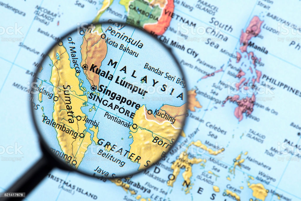 Resultado de imagem para Singapura mapa